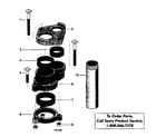 Craftsman 3902519 vertical casing adapter diagram