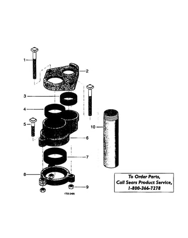 Vertical casing adapter