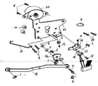 Singer CE-100 step motor assy 2 diagram