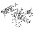 Sony KDS-50A2020 chassis assy diagram