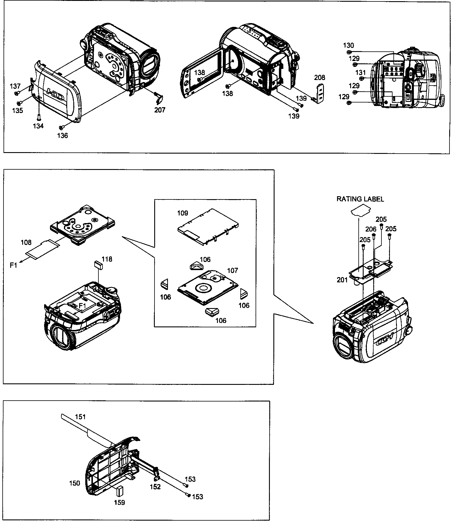 Cabinet parts 1
