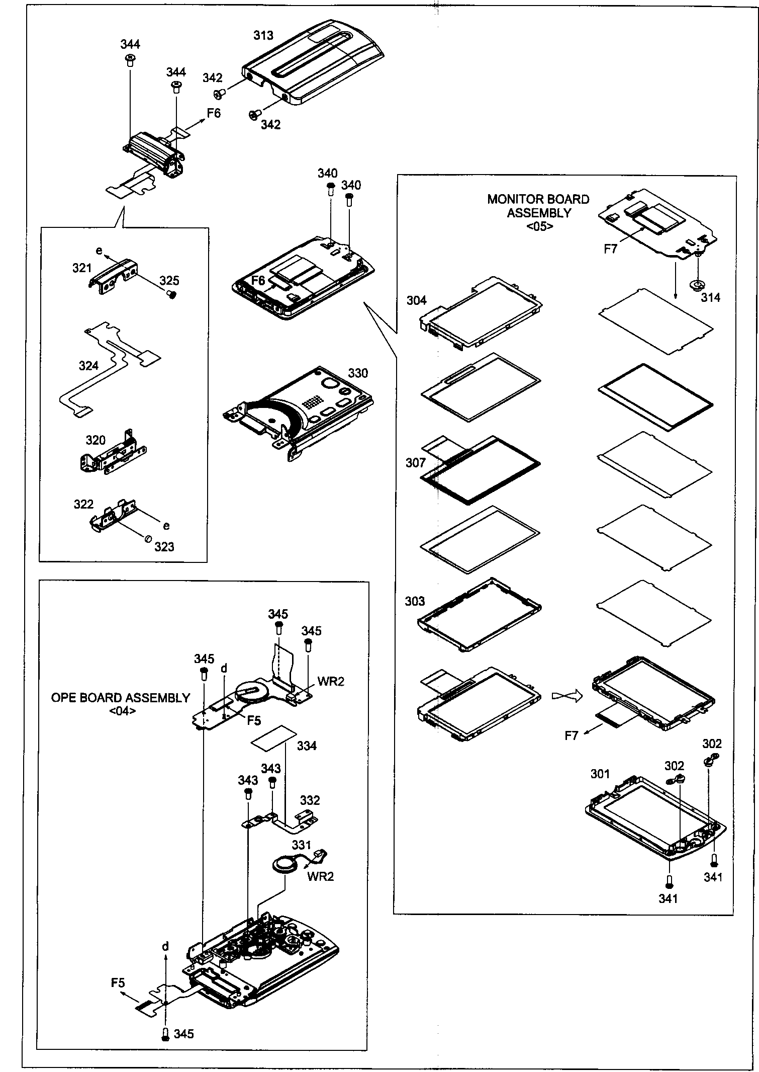 Cabinet parts 3