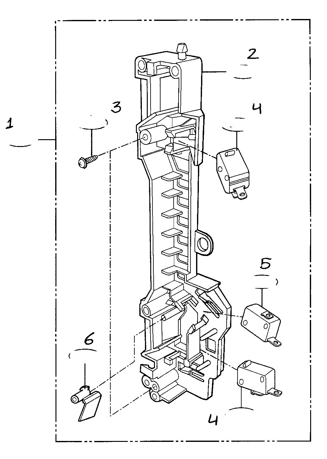 Latch board parta