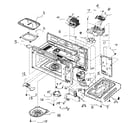 LG LMVM2055ST interior parts 1 diagram