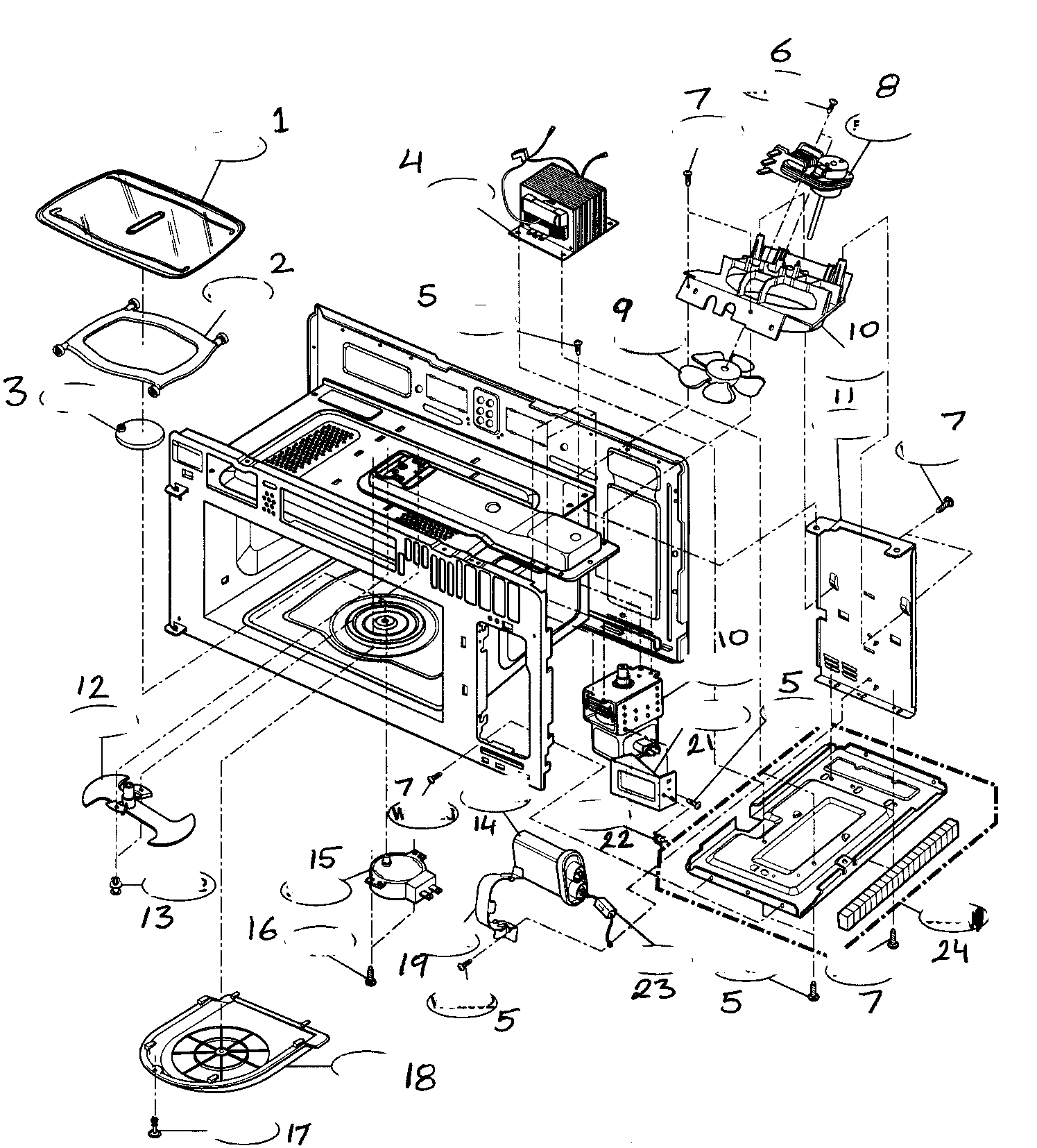Interior parts 1