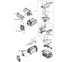 JVC GZ-MG175US cabinet parts 2 diagram