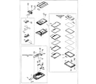 JVC GZ-MG175US cabinet parts 3 diagram