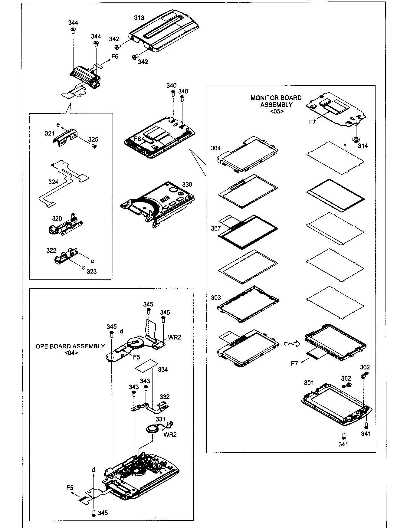 Cabinet parts 3