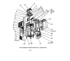 Soleus Air KY-32U cabinet parts diagram