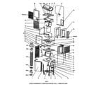 Soleus Air MAC-7500 cabinet parts diagram