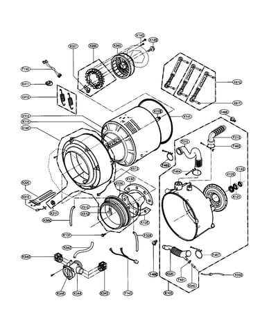 Drum/tub assy