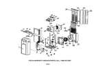 Soleus Air LX-100 cabinet parts diagram