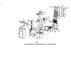 Soleus Air MAC-10K cabinet parts diagram