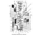 Soleus Air MAC-8000 cabinet parts diagram