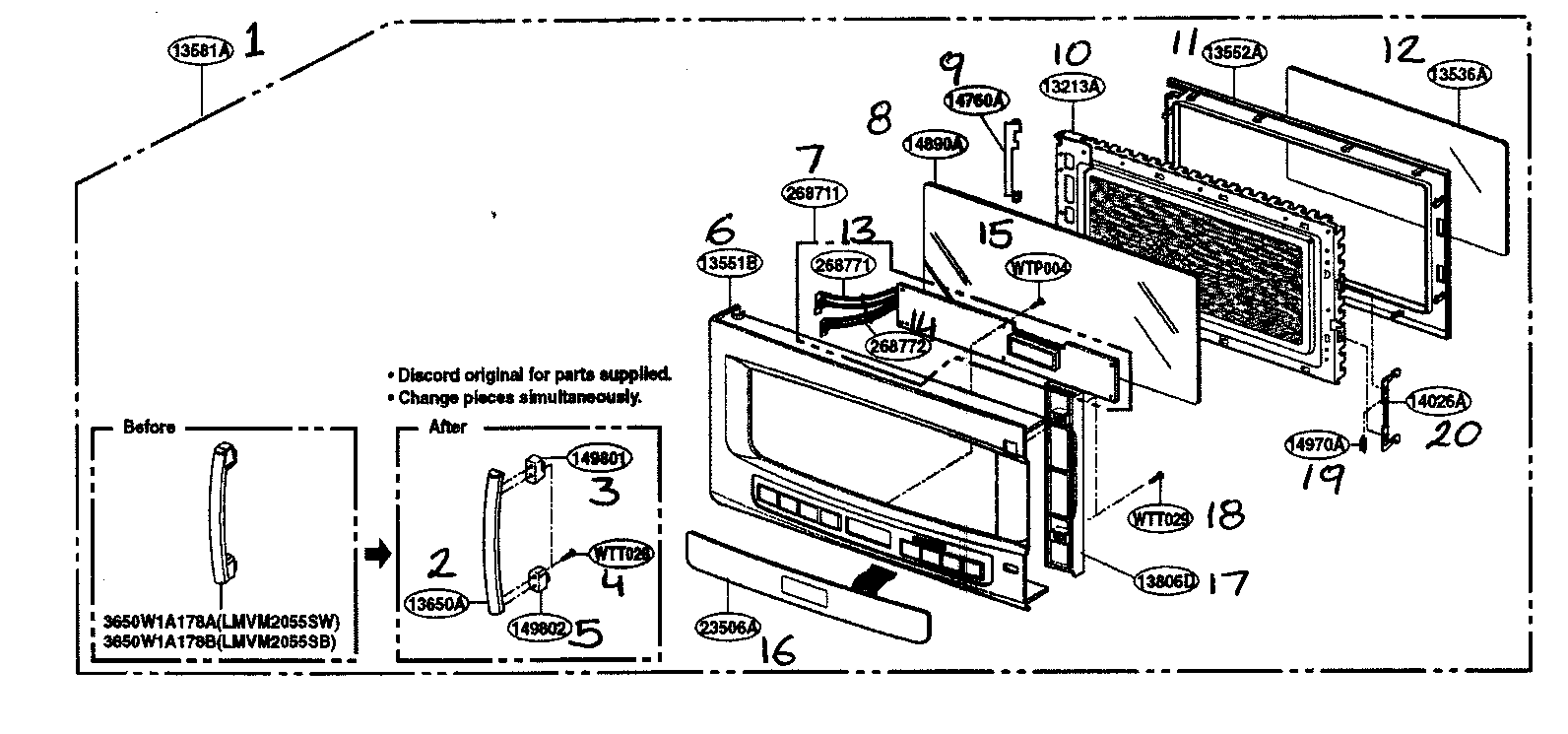 Door parts