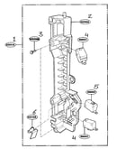Latch board parts