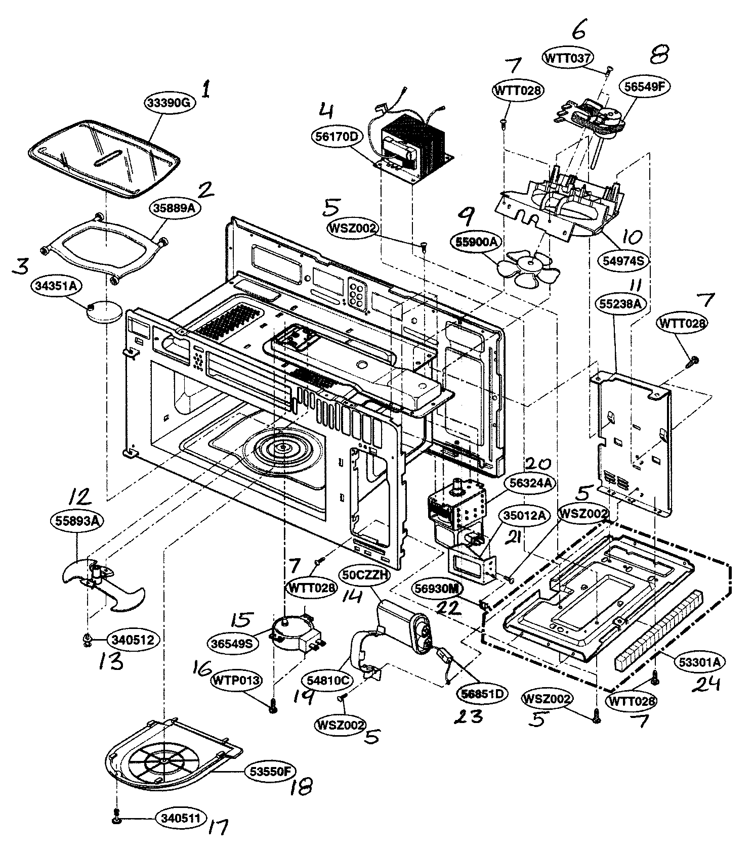 Interior parts 1
