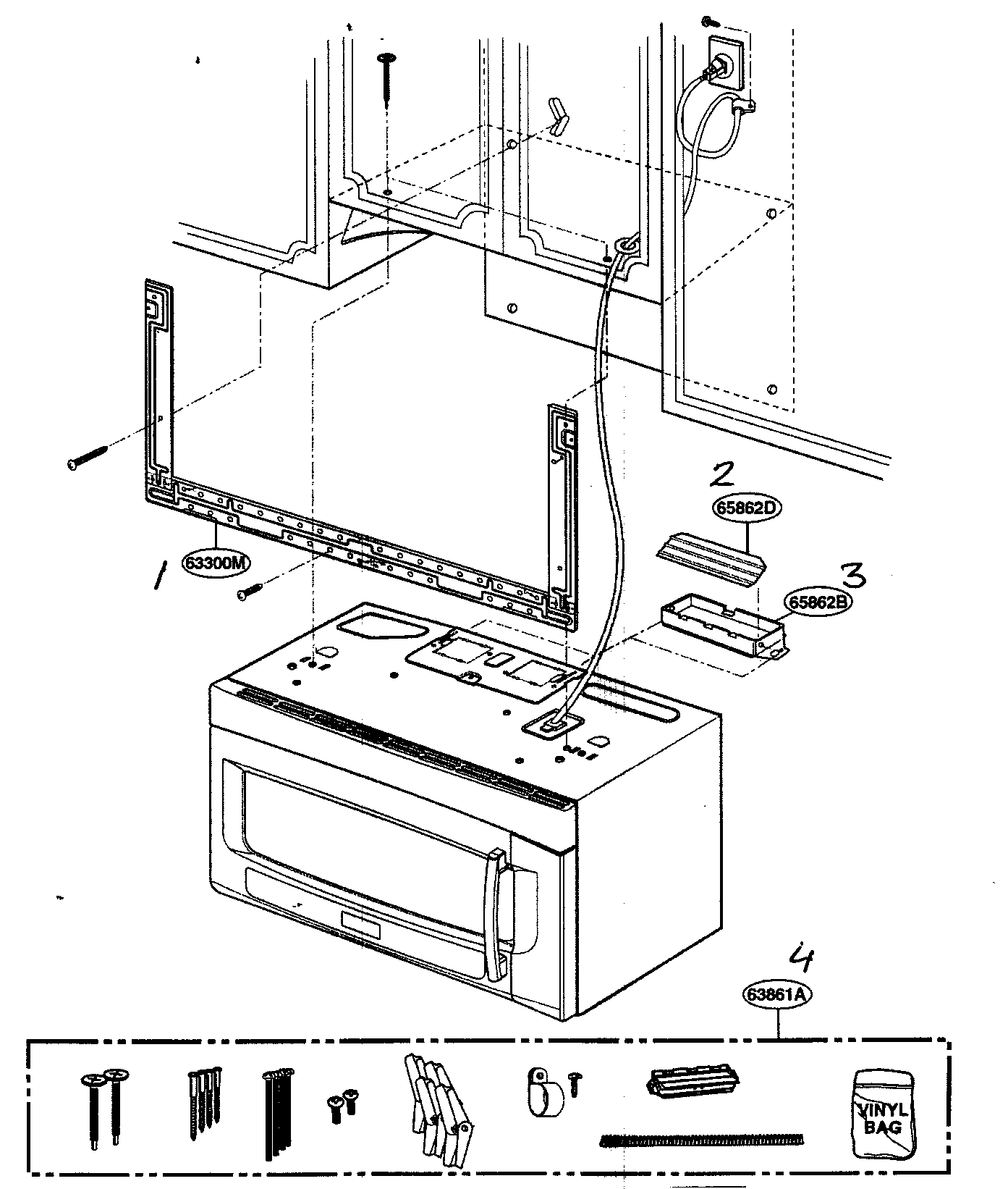 Installation parts