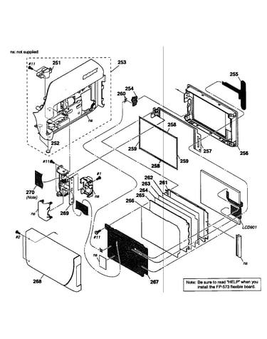 Lcd block