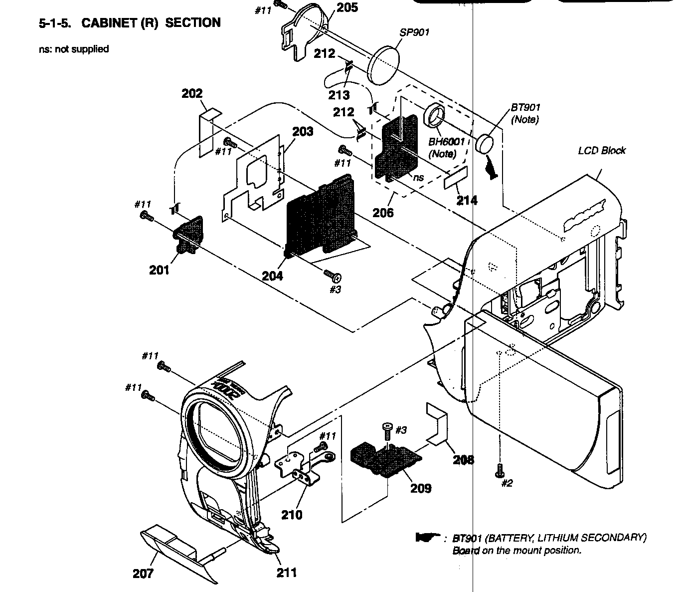Cabinet parts 3