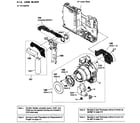 Sony DSC-W55 lens block diagram