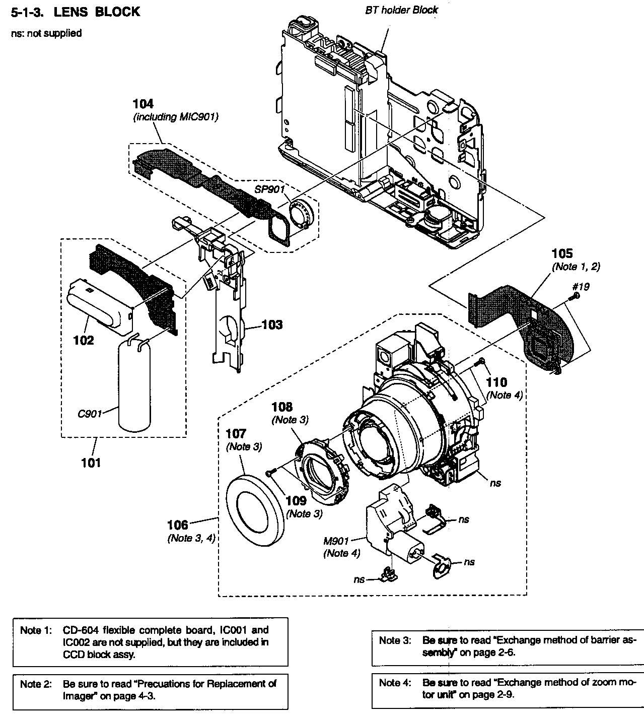 Lens block