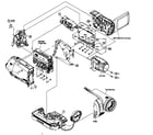 Panasonic PV-GS85P cabinet parts diagram