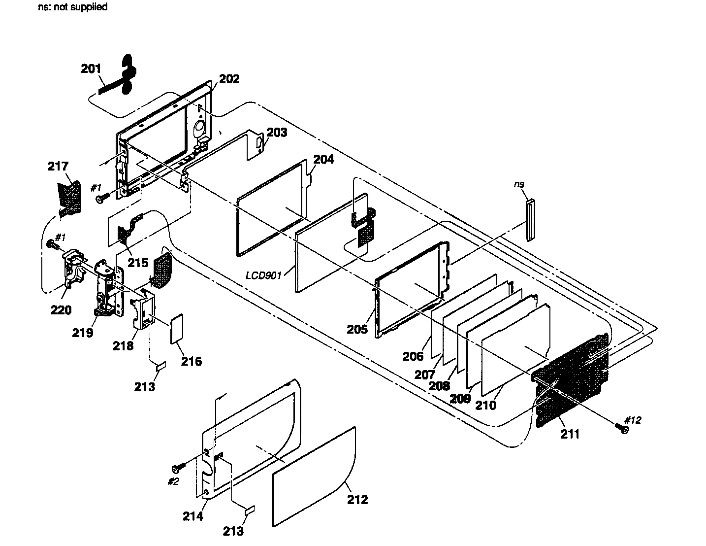 LCD PANEL BLOCK