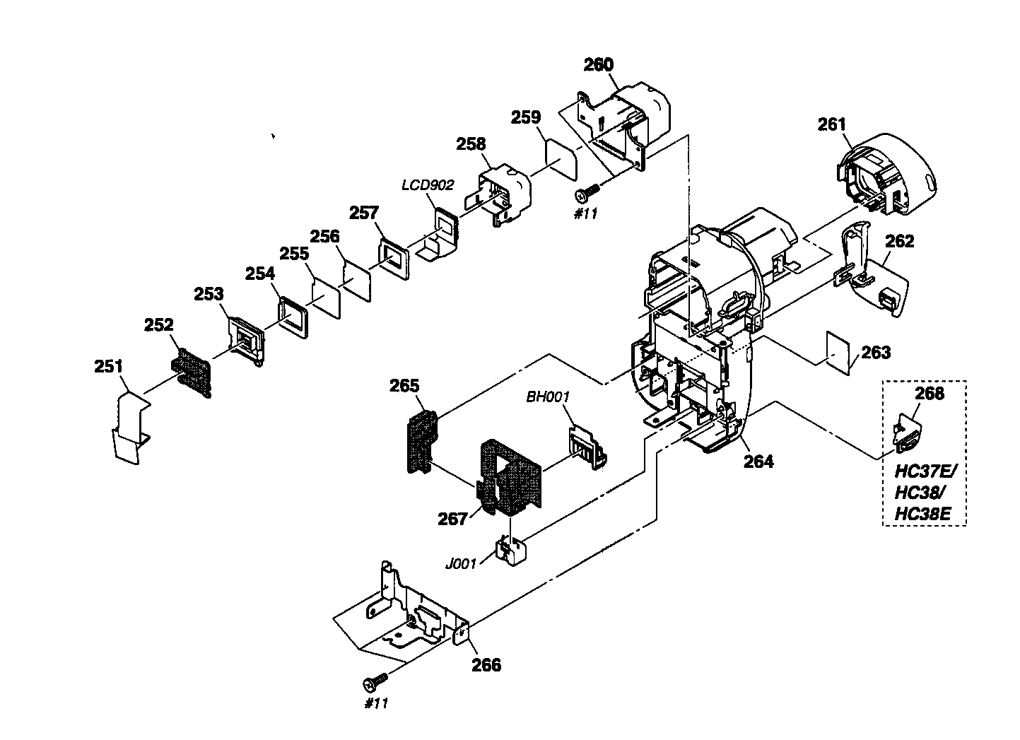 BT-EVF ASSY