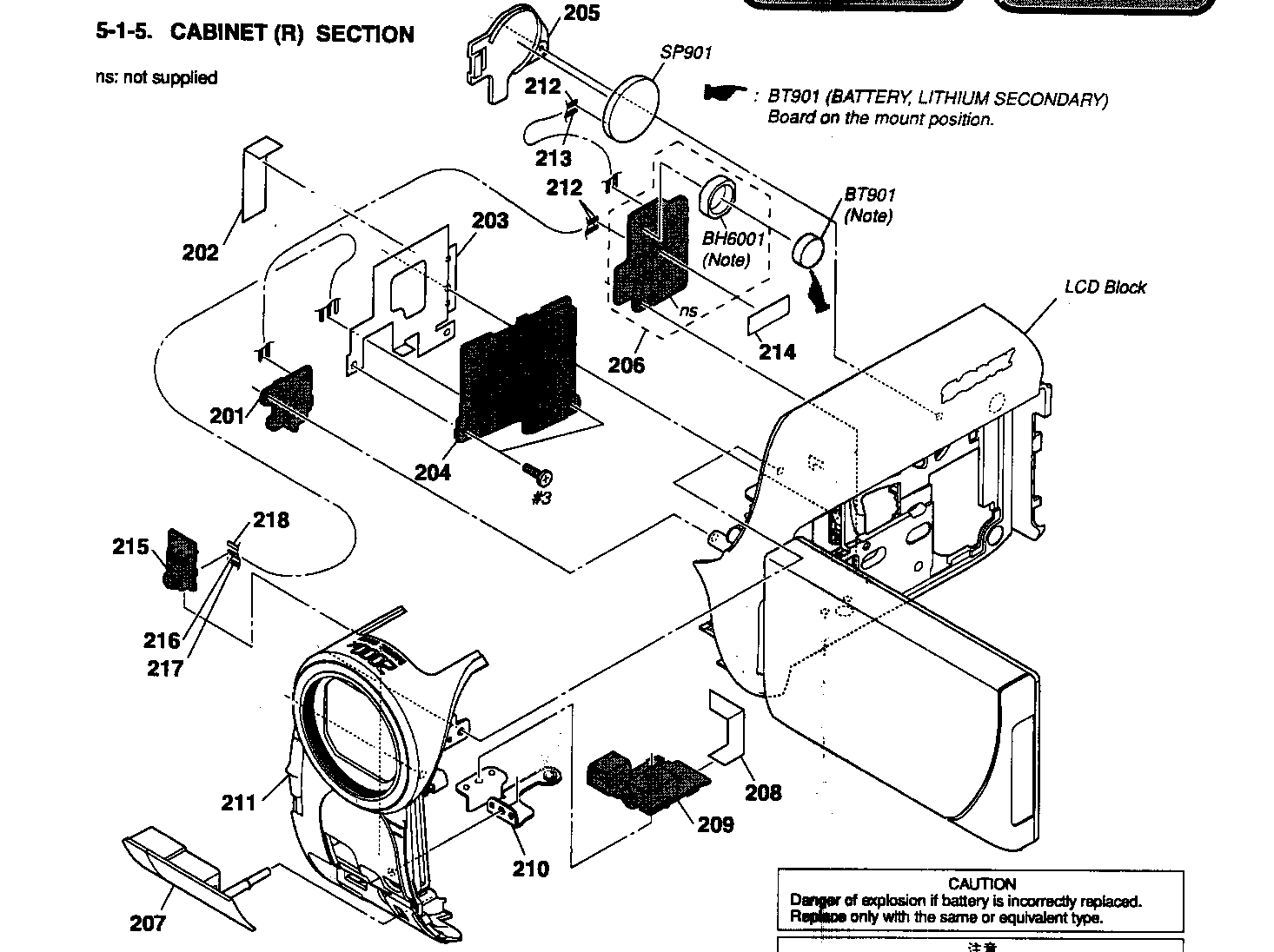 Cabinet parts 3