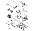 Panasonic DMR-EZ37VP cabinet parts diagram