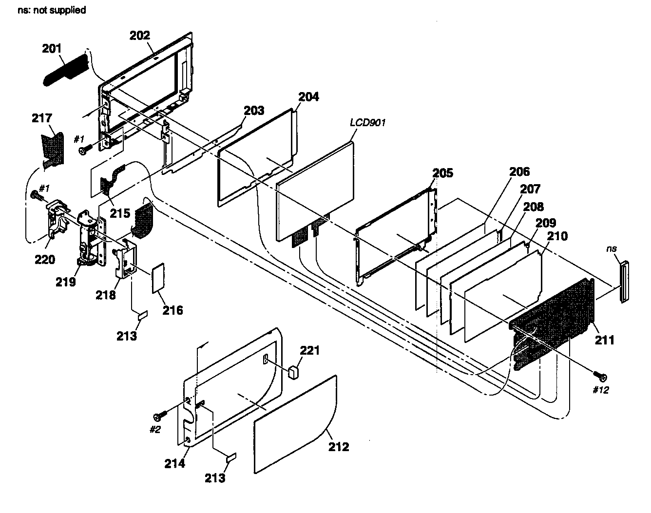 LCD PANEL BLOCK