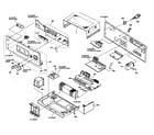 Sony STR-DG510 cabinet parts diagram