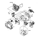 Panasonic VDR-D310P cabinet parts diagram