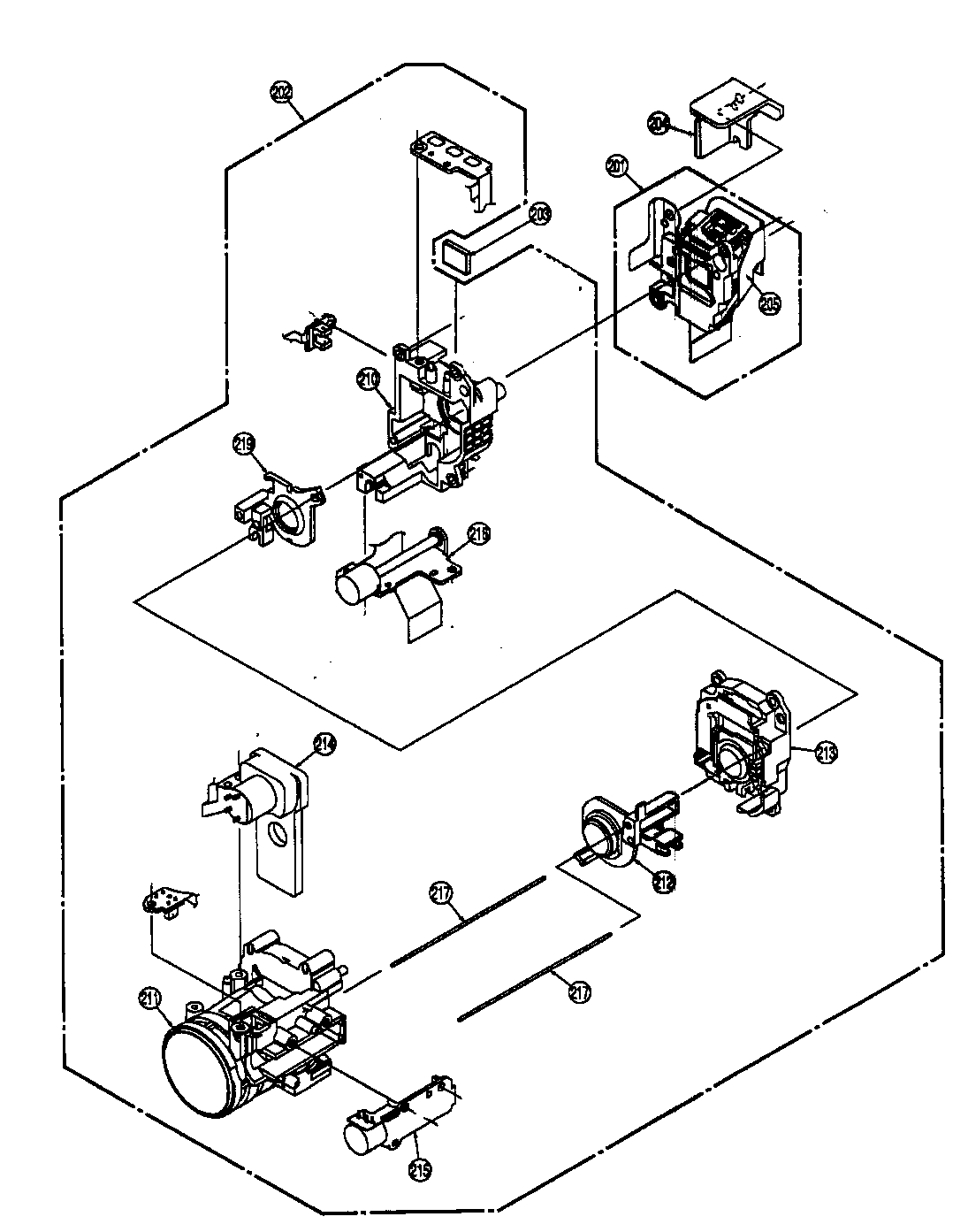 Ccd/lens assy
