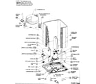 ICP H4H524GKA100 cabinet parts diagram
