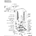 ICP C4H560GKA100 cabinet parts diagram