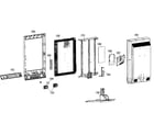 LG 32LC7D cabinet parts diagram