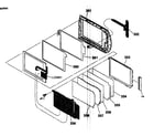 Sony DCR-SR42 lcd block 2 diagram