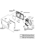 Front cabinet/lens assy