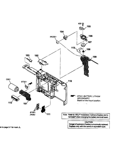 Bt holder