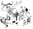 Sony DCR-DVD408 lens assy diagram