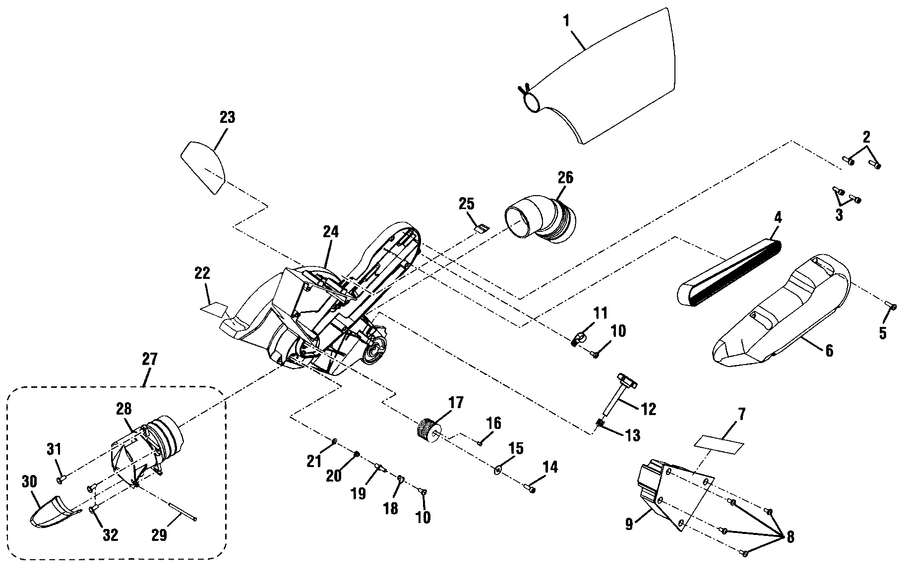 DUST COLLECTOR ASSY