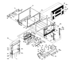 Vizio VP42HDTV20A cabinet parts diagram