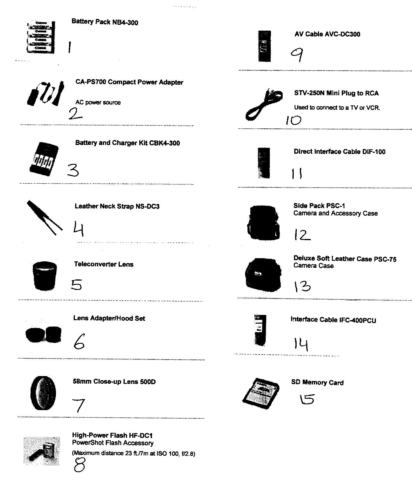 Accessories