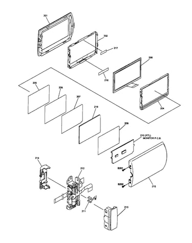 Lcd assy