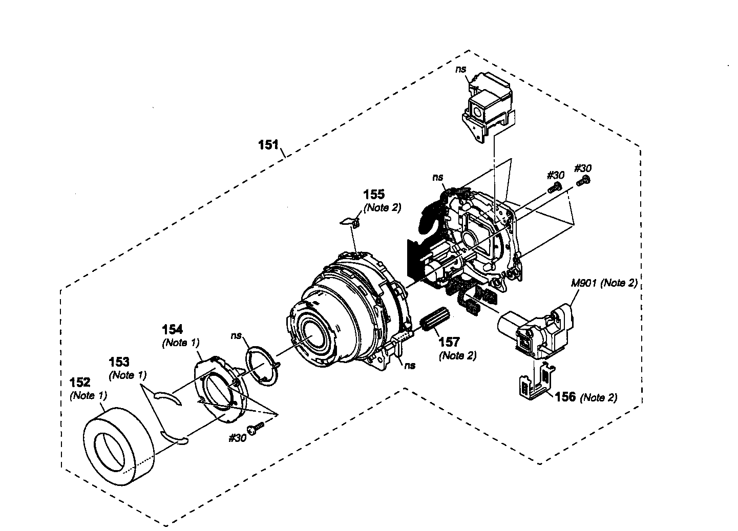 Lens assy