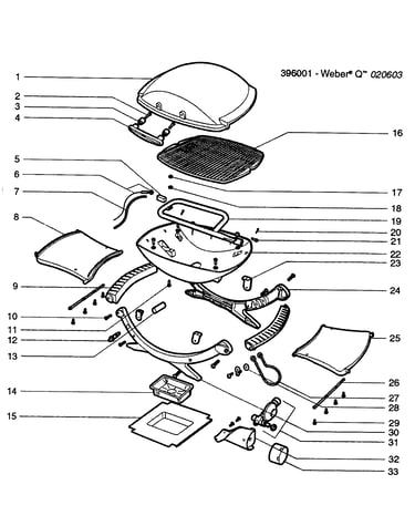 Grill assy