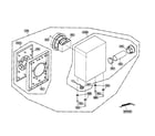 LG LHT764 passive subwoofer speaker diagram