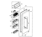 LG LSC26945TT refrigerator door parts diagram